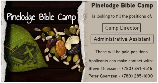 BDB Jan 16 Pinelodge Bible Camp