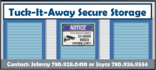 Tuck-It-Away Secure Storage