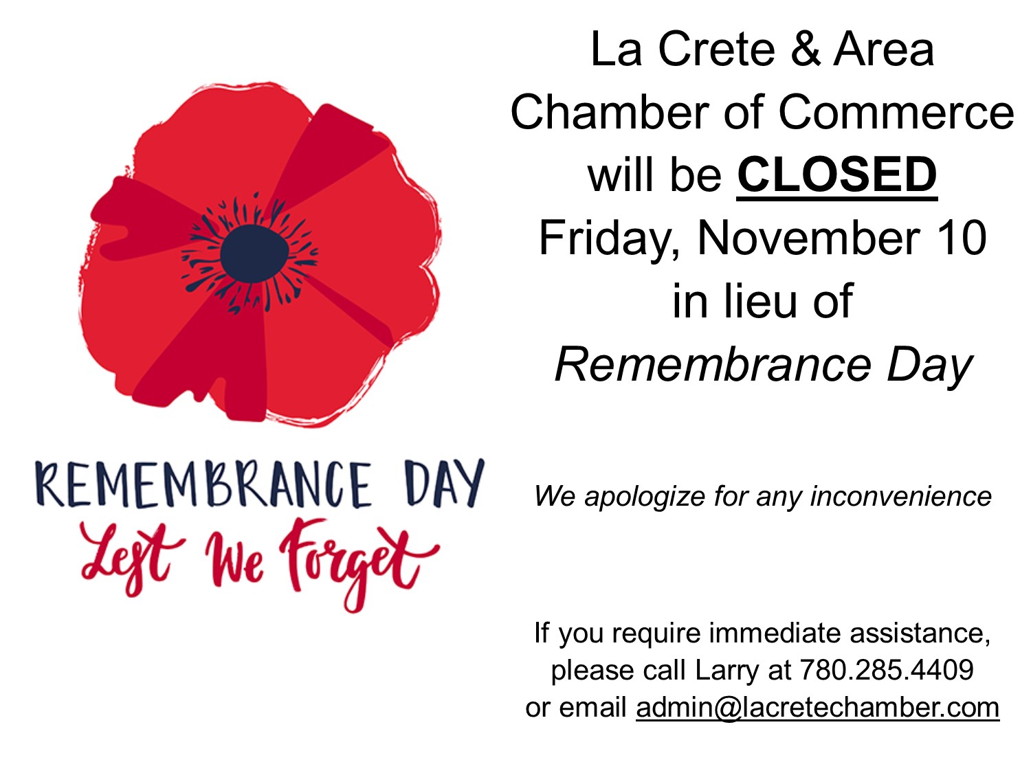 bmo bank hours remembrance day